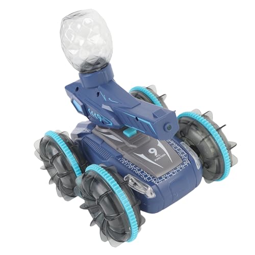 Matybobe RC Gesture Sensor Stunt Car Cool Lights for Water and Land (Blue) - color: Blue