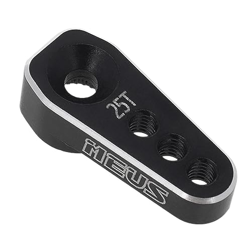 MEUS RACING TRX4M Servo Arm 25T Servo Horn for High Torque Micro Servo TRX4M 1/18 RC Crawler Upgrades Parts, Not for Stock Servo - size: TRX4M Servo Arm
