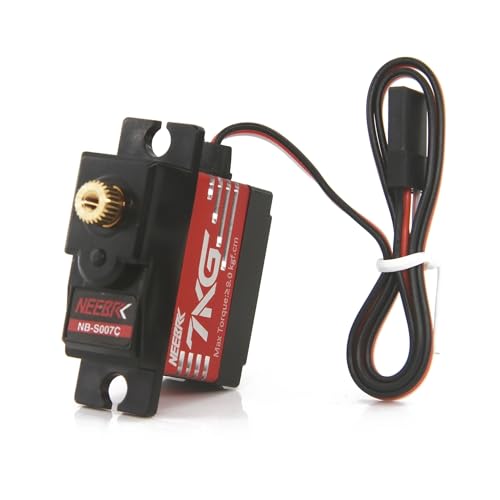 21G 7KG Digital Servo,Mini Servo Motor,Micro Servo High Torque Full Metal Gear RC Servo with 25T Servo Arm for 1/14 1/16 RC Car Robot Helicopte Boat Airplane Fixed-Wing