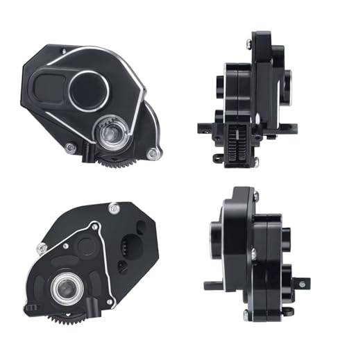 RC Crawlers Models for Axial for SCX24 for Deadbolt for Gladiator 1/24 2 Speeds Metal Gearbox Complete Transmission Case Series Parts Model