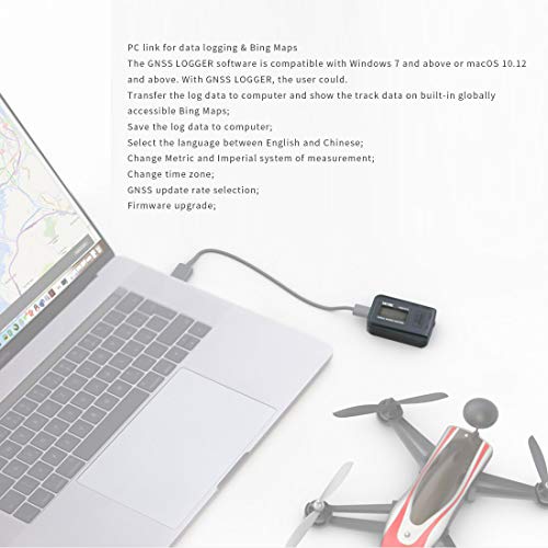 SKYRC GSM-015 GNSS GPS Speed Meter High Precision GPS Tester Height Speed Tester for RC Drones FPV Multirotor Quadcopter Airplane Helicopter