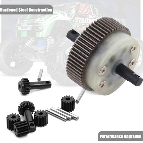 Differential Gear Set - Hardened Steel Planet/Sun Gear Kit for Traxxas Slash 2WD, Rustler, Bandit, Bigfoot, Ford, Nitro, Stampede Upgraded Diff Gear Parts of #2382