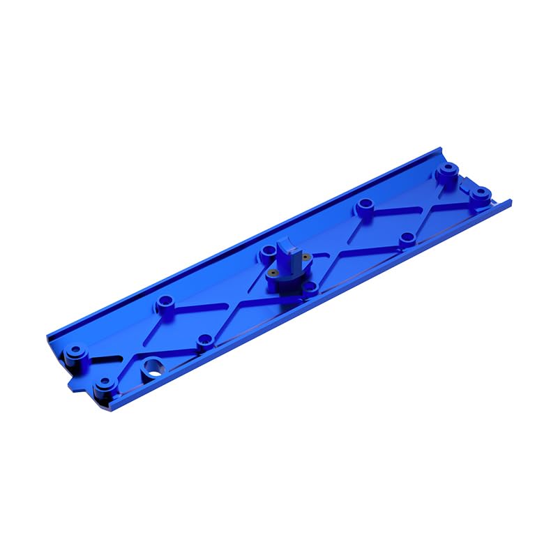 GPM High End 7075 Alloy Center Skidplate for Traxxas 1/8 6S Maxx Slash (Blue) - color: Blue