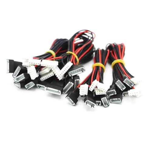 Jst-xh 2S 3S 4S 6S 20cm 22awg Silicone Wire Lipo Balance Wire Extension Charged Cable Lead Cord for RC Battery Parts Upgrade Replacement Use RC Car DIY Parts(2s) - size: 2s