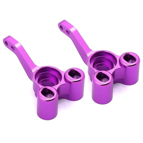 Aluminum Rear Axle Seat RC Upgraded Parts for HSP 1/10 94122 94188 94144 94155 94177 RC Car, Purple - color: Purple Rear Axle Seat