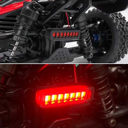 LSG RC Car Light Headlight Taillights kit Front Rear Lights White Red LED Light Kit for 1/18 RC Arrma Typhon Grom Upgrades Parts