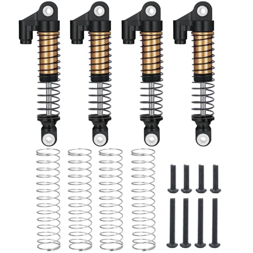 4PCS 56mm Aluminum RC Shock Absorber Damper | For Tra-xxas TRX4M 1/18, RC Crawler, Upgrade Parts