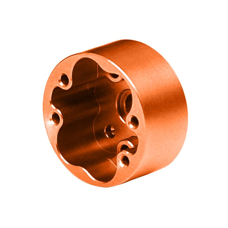 GPM 7075 Alloy Front/Rear Diff Case for Mini Maxx Monster Truck-107154-1 (Orange) - color: Orange