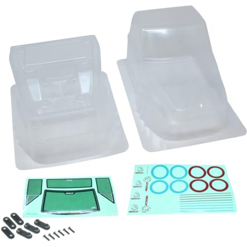 Redcat Racing 22351 10th Crawler Dovetail Body (Clear)(1pc)
