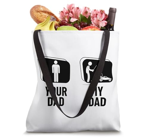 Remote Control Racing Your Dad My Dad Daughter Son RC Cars Tote Bag