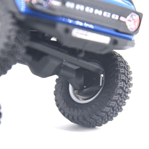 Hobby Tungsten Steel & Brass Steering Knuckle RC Axle Counterweights for Axial SCX30 1/30 RC Crawler Upgrade Accessories (Black Gold)