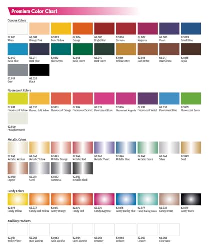 Vallejo - Premium Color RC Metallic Gran 2.02 Fl.Oz. (60 ml) for Airbrushing, Acrylic-Polyurethane Hybrid Resin of Great Resistance Paint for Model and Hobby Use - color: Green