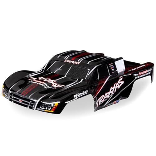 Traxxas Body 1/16 Slash 4X4 Black