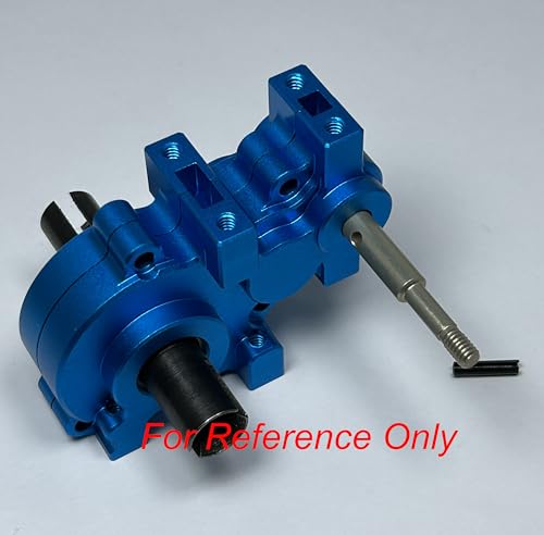 Dhawk RC10gt Transmission Case Conversion Kit (Blue) for Team associated RC10gt