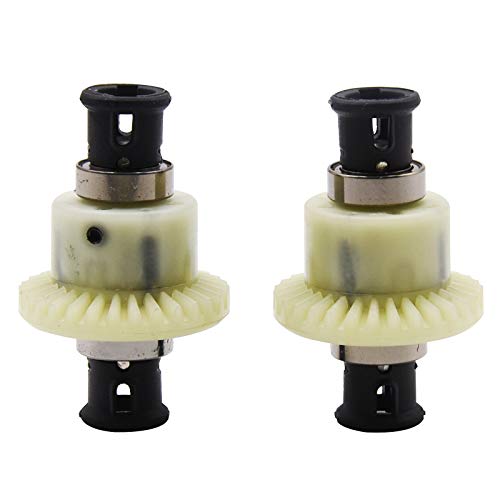 Blomiky 2 Pack M16018 Differential Spare Parts for 1/16 Scale 16890A HBX 18859 1885816889A 16889 16890 RC Truck 16890A Differential 2