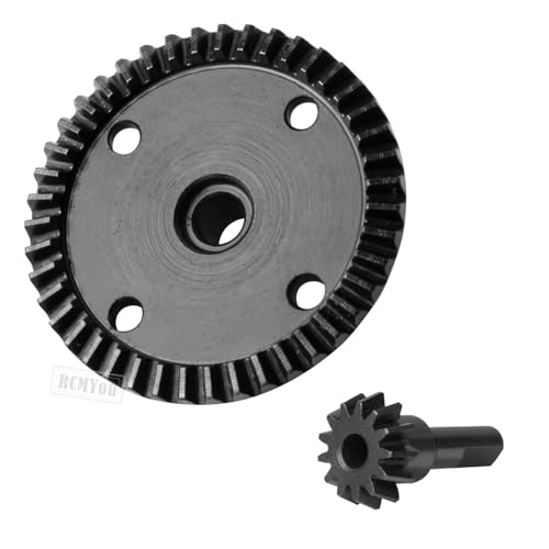 RC Diff Bevel Gear 43T & Pinion Gear 13T Upgrades Part for 1/7 Infraction 6S BLX/Limitless/Infraction 6S V2 / 1/8 Typhon 6S BLX / 1/10 Senton 6S BLX