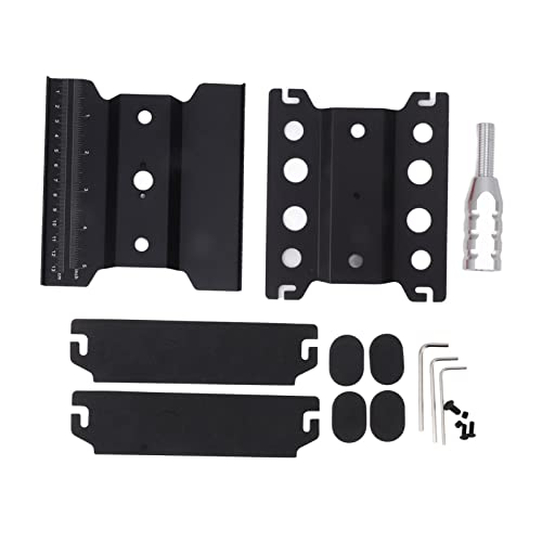 AYNEFY Rc Car Work Stand,Aluminum 360 Degree Rotation RC Car Maintenance Workstation Repair Table RC Car Display Bracket for Off Road Vehicle Shipping Drafting Tables(Black) - color: Black