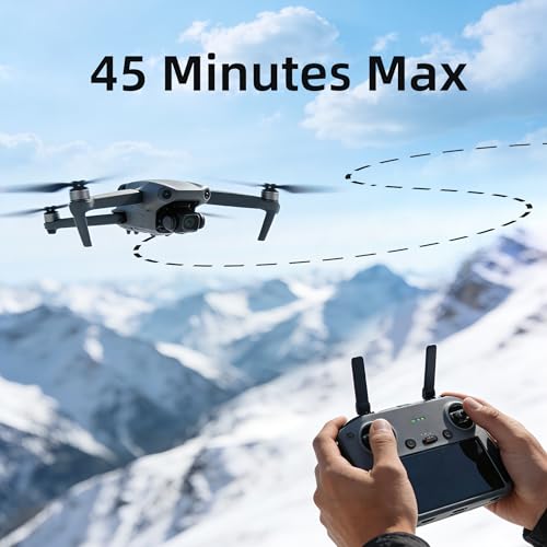 2 Pack Air 3、Air 3S Intelligent Flight Battery (4241mAh,14.76V) Max Flight time 45 Minutes Replacement Battery for DJI Air 3/3S Drone - style: Air 3/3S Battery*2