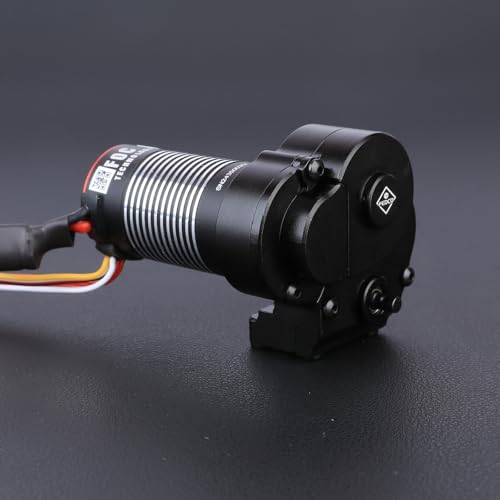 UTB18 Motor Transmission with Hobbywing QUICRUN Fusion Mini16 3000KV Brushless Motor ESC Combo 2in1 FOC System for Axial UTB18 Capra 4WD & 4WS Upgrades 1/18 RC Crawler