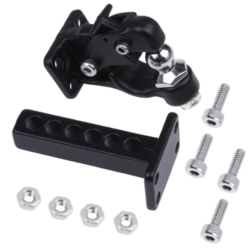 Hobbypark Metal RC Crawler Trailer Hook Simulation Rock Climbing Tow Hook Drop Hitch Receiver for Traxxas TRX4 Axial SCX10 II III Redcat Gen7 Gen8 1/10 Scale
