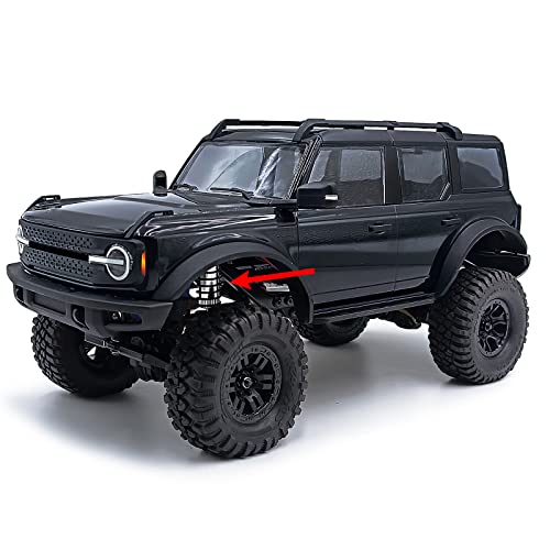 SWX 56mm Red Adjustable Shocks for TRX4M 1/18 | 56mm Shocks, Red, Adjustable, TRX4M, 1/18 Crawler, Assembled