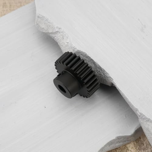 3Pcs RC Pinion Gear 32P 5mm Mod 0.8 Pinion Gear Set 23T 25T 27T 40CRO Chrome Steel Pinion Motor Gear Suitable for 32 Pitch RC Car Truck Spur Gear