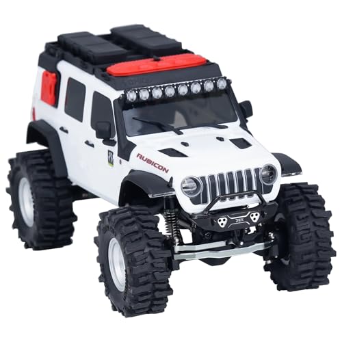 DJX Aluminum SCX30 Front & Rear Bumper w/Tow Hook for 1/30 Axial SCX30 Jeep Wrangler JLU Upgrades (Black)