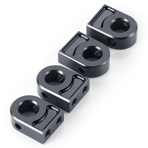RCHUBAM 4PCS Body Post Mounts with Clips for 1/10 Axial SCX10 PRO AXI03028 | Aluminum Alloy Body Post Mount & Body Posts,RC Crawler Upgrade Parts