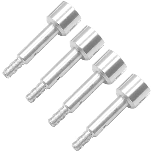 4Pack Vgoohobby RC Rear Wheel Axle Cups Wheel Stub Axle Shafts Compatible with WLtoys 144001 1/14 RC Car