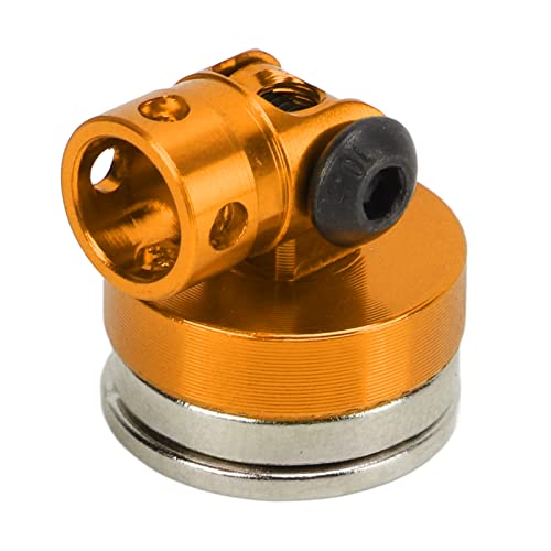 VGEBY Magnetic Body Post, 4Pcs Aluminum Alloy Mount for 1/8 1/10 RC Vehicle Body Shell Orange - color: Orange