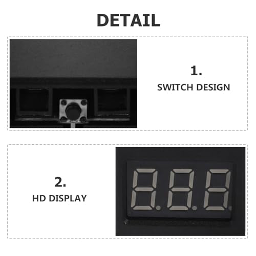 SHINEOFI Digital Lithium Ion Battery Capacity Checker 1-8s Lipo Battery Tester with LCD Backlight and Low Voltage Alarm for Rc Models and Electronic Devices