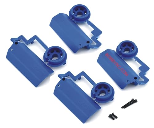 RPM R/C Shock Shaft Guards (Blue) for Traxxas X-Maxx Shocks 7761 7761A 7761G 7761R (ONLY)