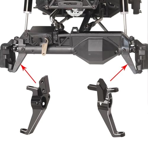 Rc Parts Compatible with Axial AXP8 Gilamon 1/8 RC Truck Car Upgrades Parts Modification Spare Aluminum Front Axle C Hub Carrier Set