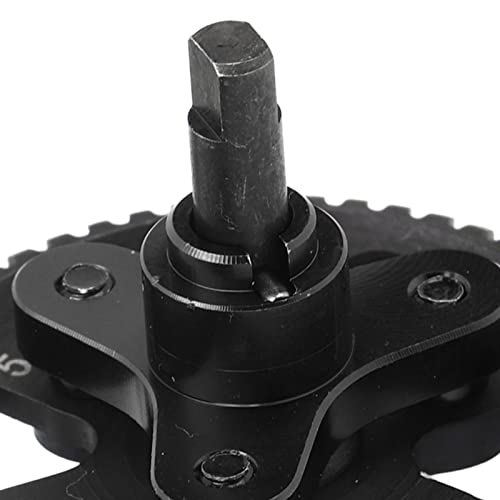 Generic Durable 54T Aluminum Steel Differential Slipper Clutch for Slash 4x4 (Black) - color: Black