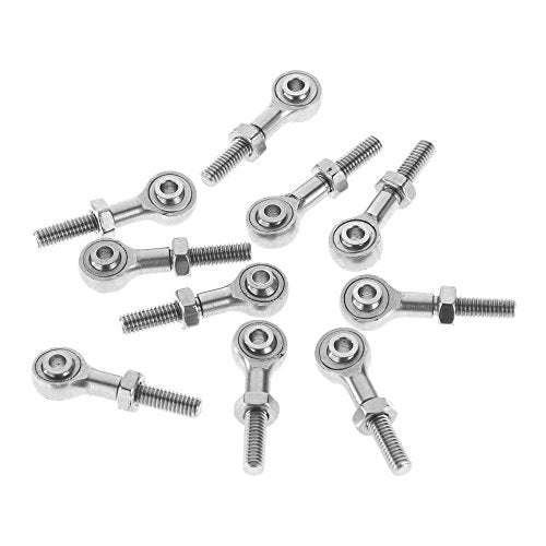 RC4WD Boys Z-S1458 Steely M4 End Heim Joint Rod (10 Piece)