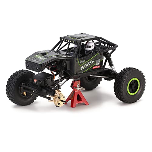INJORA Brass Portal Cover Steering Knuckle Set for 1/18 Axial UTB18 Buggy Front Axle Upgrade, 66g/pcs
