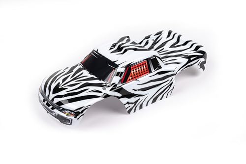 SummitLink Custom Body Compatible for 1/10 Scale RC Car or Truck (Truck not Included) (Zebra) - style: Zebra