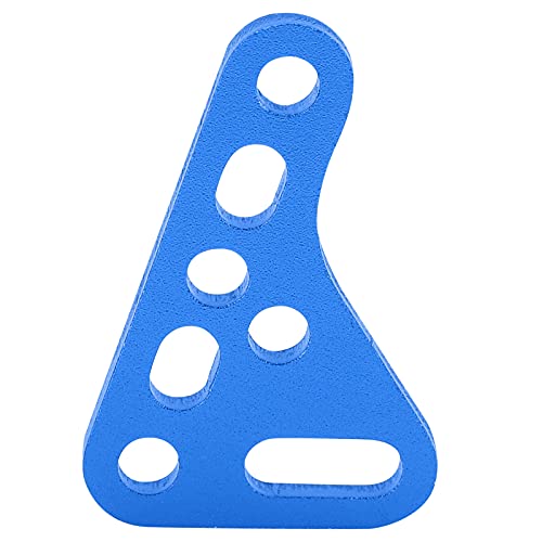 Aluminum Alloy RC Shock Strut Damper Bracket Mount, Metal Suspension Bracket for 1/8 1/10 1/12 1/16 RC Cars, Adjustable Height and Angle Damper Mount for Off - Road Buggy (blue) - color: blue