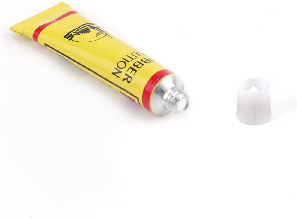 5Pcs Tire Repair Glue for Bicycle Motorcycle Tires Tube Patching Glue Cement Adhesive Puncture Tire Repair Tools Rubber Solution Cement Puncture Glue Bike Tyre Bicycle Hole Tire Repair Glue