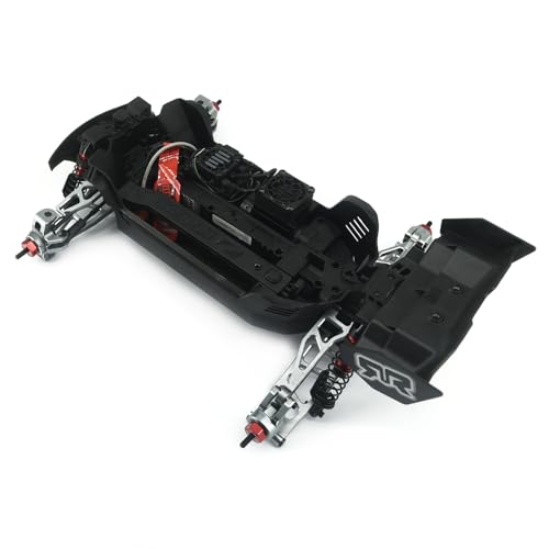 Hobby Details Aluminum Upgrade Parts Set for ARRMA Mini Kraton 4x4 1/16, Front & Rear A-Arms, Knuckle, Steering,Titanium Color (Rear Knuckle) - color: Rear Knuckle