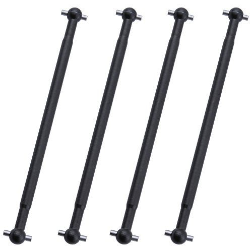 4pcs HobbyPark 08029 Metal Steel 90mm Dogbones Shaft Front/Rear For Volcano Epx/PRO 1/10 Electric RC Monster Truck Parts Replacement