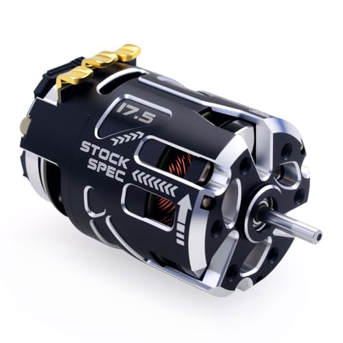 Surpass Hobby 540 V5R Sensored Brushless Motor, Competition Level Motor with Shaft 3.175 Use for 1:10 RC Racing Car(17.5T) - style: SPEC 17.5T