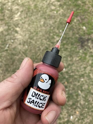 Pew Pew Duck Sauce, All Purpose Gun Oil/Lubricant, Thick Viscosity, Needle applicator