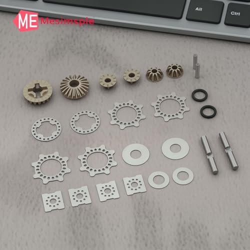 Steel Limited Slip Active Diff Plates EXB Differential Gear Set ARA310984 ARA310985 for Arrma 1/8 Kraton Outcast Notorious Talion Typhon 6S EXB Series RC Car Upgrade Parts