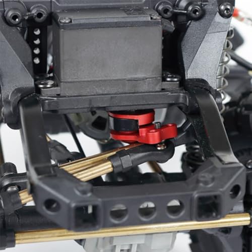 Aluminum 25T Servo Horn 3-Hole Adjustable Servo Saver | for 1/8 1/10 RC Car Boat | Hi-Torque Steering Arm