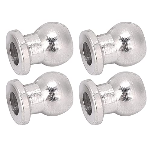 8Pcs Metal RC Car Rod Ends Ball Joint Linkage Compatible with 1/10 Hpi/Hsp/Losi/Axial//Redcat/Himoto/Losi RC Car Model Car Accessories