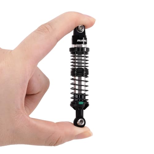 INJORA DRX 100mm Dual-rate Spring Oil Shocks for TRX4 SCX10 1/10 RC Crawler - size: 100mm