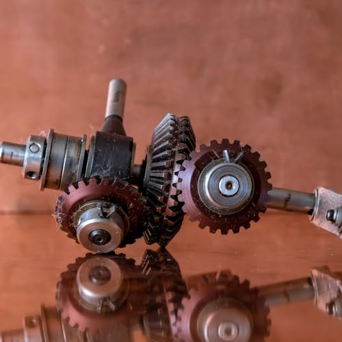 uxcell 2pcs Bevel Gear 0.8 Module 1:1 Reduction Rate 15T 6.35mm Hole Dia Bevel Pinion Gear 45# Steel, 45 Degree Steering Gear for Hardware Mechanical Rotation, Black - size: 6.35mm Bore
