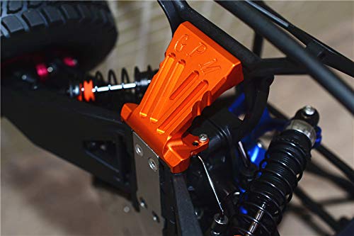 GPM LOSI-1/10 Baja Rey Desert Truck LOS03008 Aluminum Front Bumper Mount -9PC Set (Black)