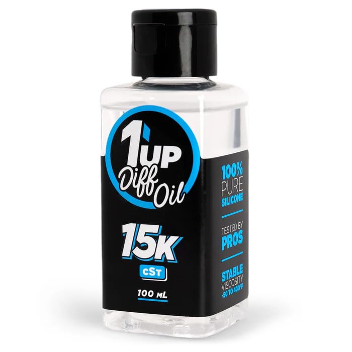 1UP Racing 110015 - Pure Silicone Diff Oil, 100ml, 15K CST